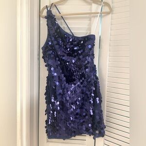 Darling new blue sequin dress!